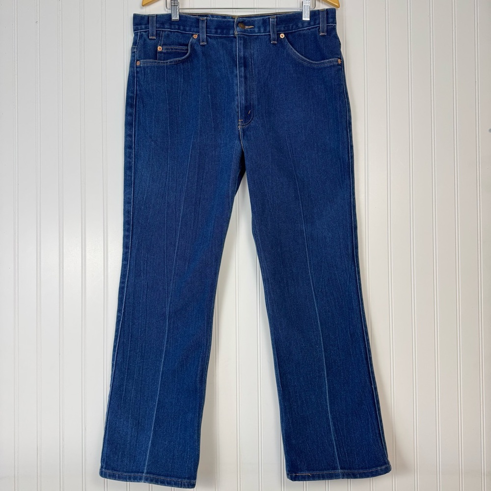 Vintage Levi’s 517 Jeans Men’s 40 x 32 Blue Bootcut Black Tab Western Rodeo